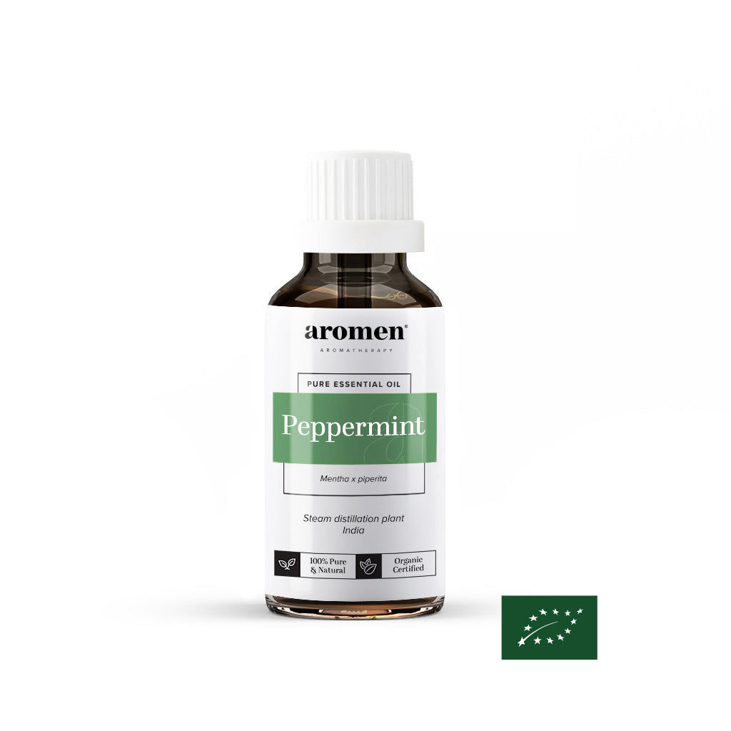 Aromen Peppermint organic essential oil, 11 ml