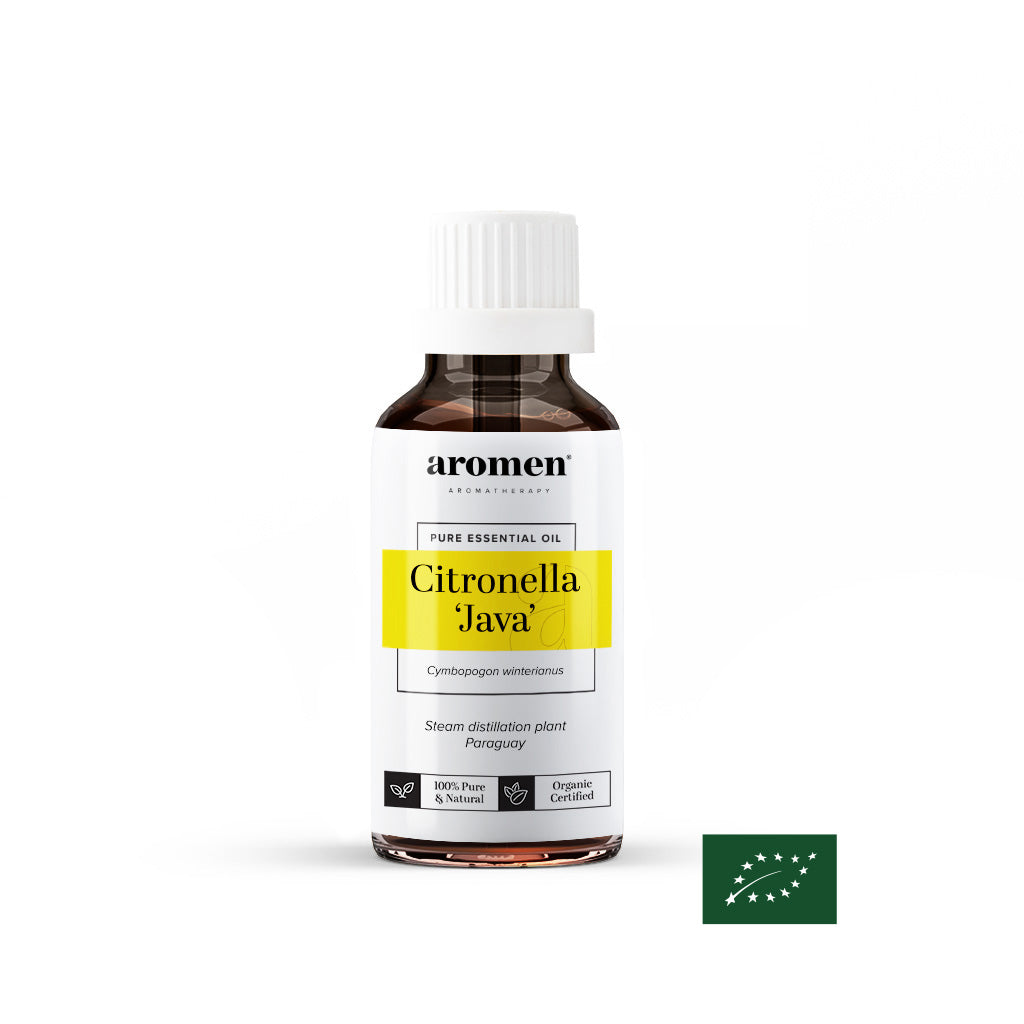 CITRONELLA JAVA – ETERISK OLJE TIL BADSTUEN (ØKO) · AROMEN (11 ml)