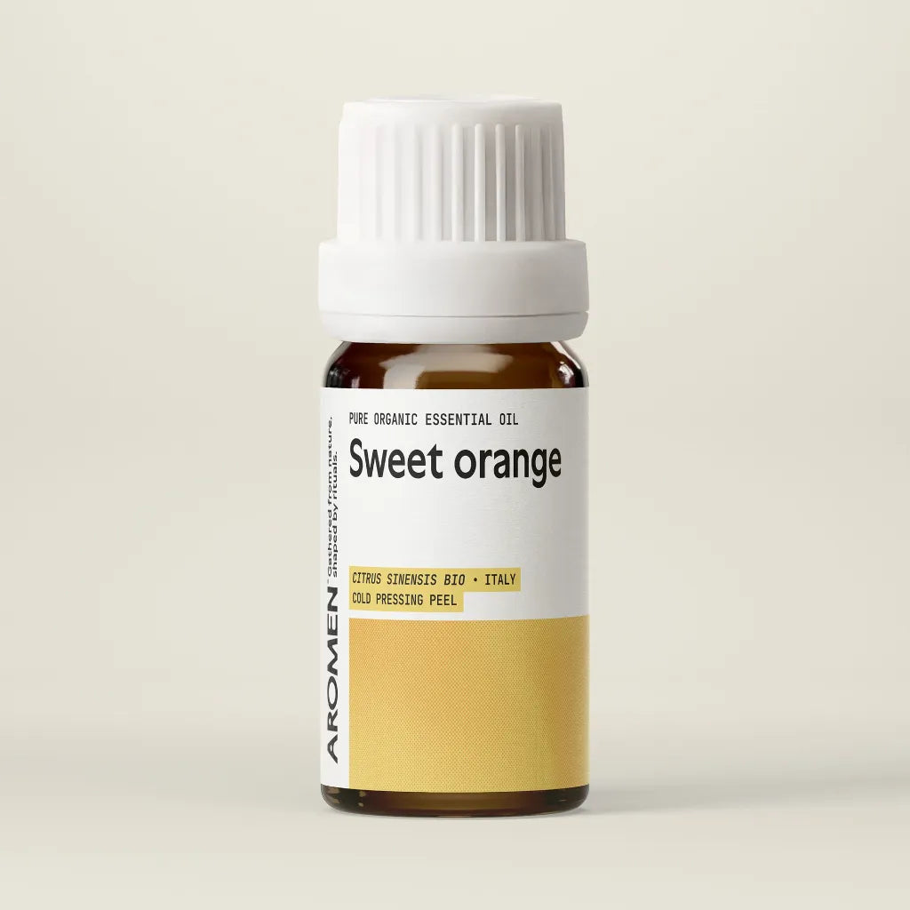 Appelsinolje til badstue – Aromen Sweet Orange øko, 11 ml – duftprofil