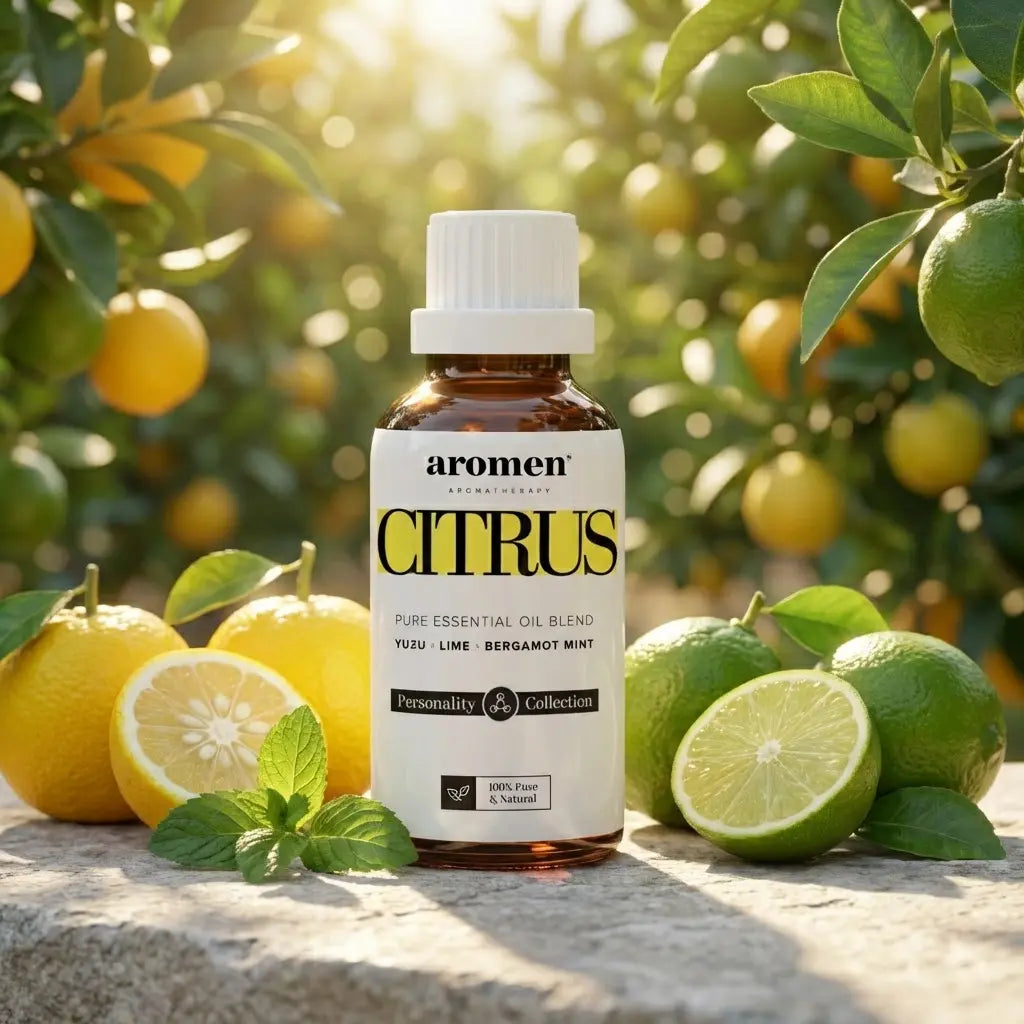 Citrus Blend – Aromen oljeblanding til badstue, 11 ml – duftprofil
