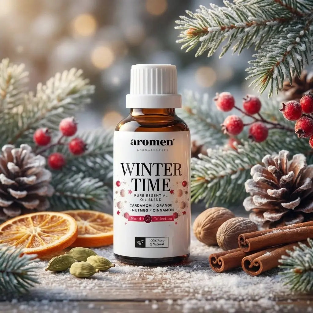 Cozy Winter – Aromen oljeblanding til badstue, 11 ml – duftprofil