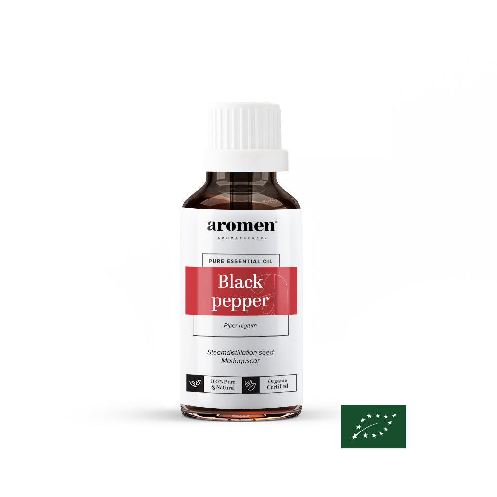 Aromen Black Pepper organic essential oil, 11 ml