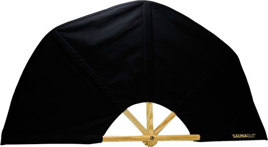Saunagut aufgussvifte Standard – svart, 105 cm